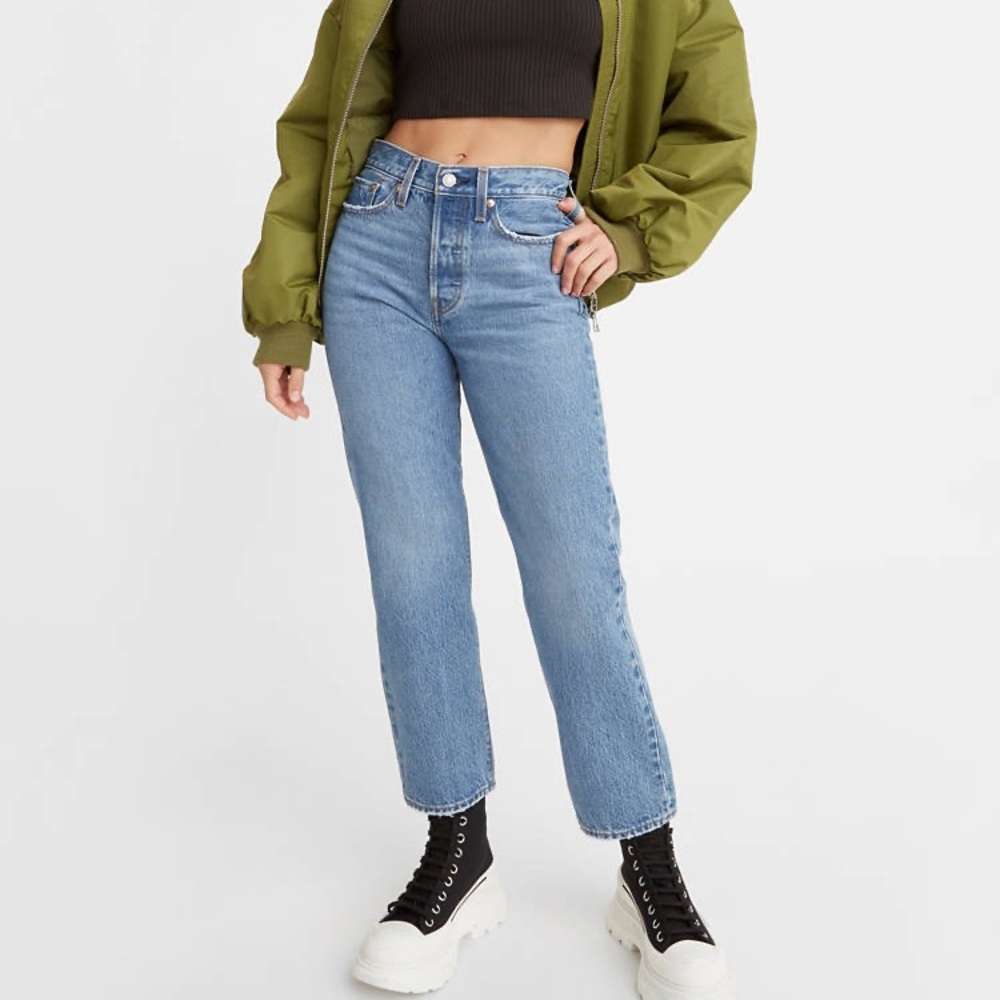 Levi’s Wedgie Straight leg jean